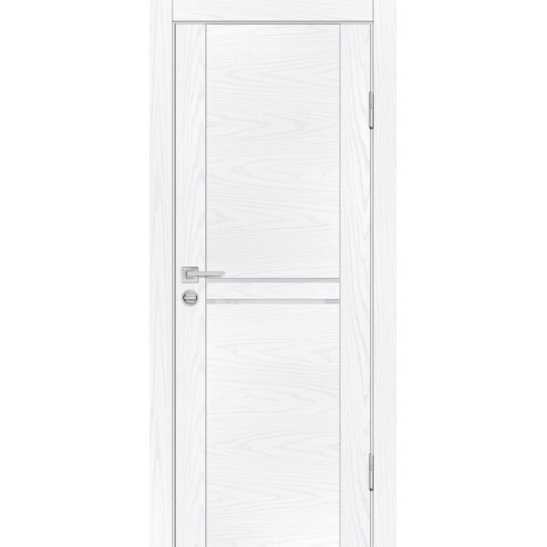 Межкомнатная дверь Graf PSM-4 лунный лакобель Дуб скай белый (1900 х 550)