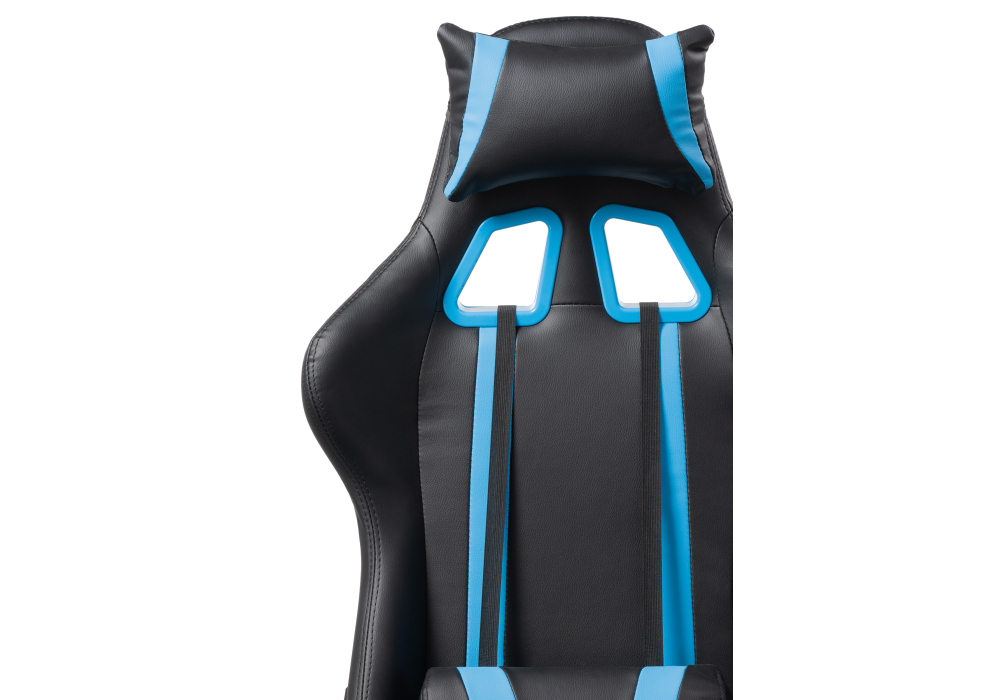 Компьютерное кресло Woodville Blok light blue / black 15137