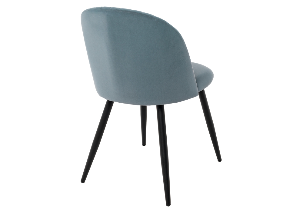 Стул Woodville Gabi 1 light blue / black 15109