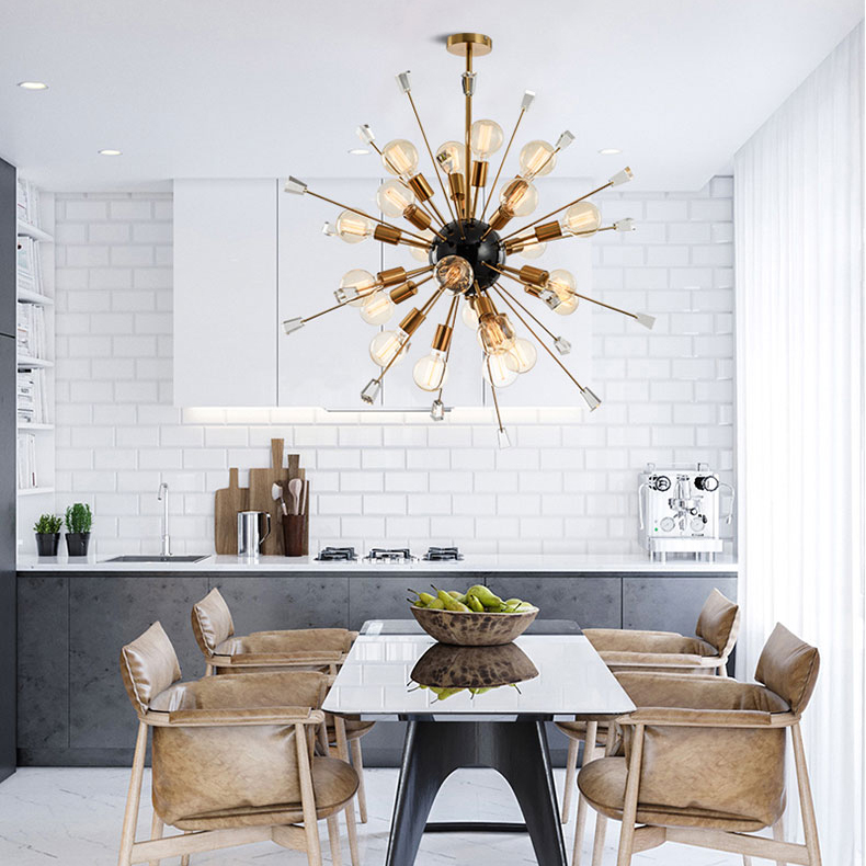 Подвесная люстра Chandelier Tivoli S Black by ImperiumLoft