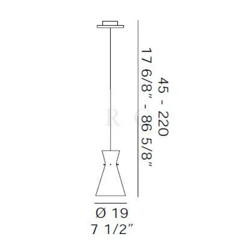 Подвесной светильник De Majo MEMORY S1G SE