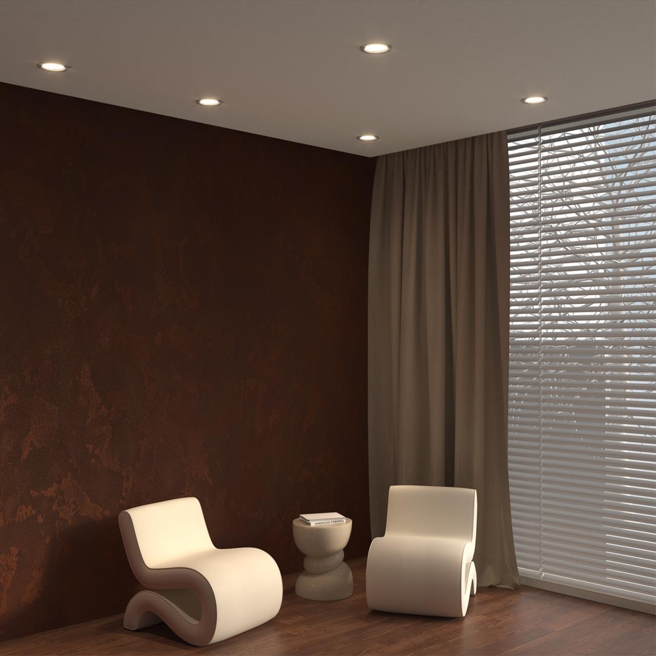 Встраиваемый светодиодный светильник с переключателем цветовой температуры Novotech 359414