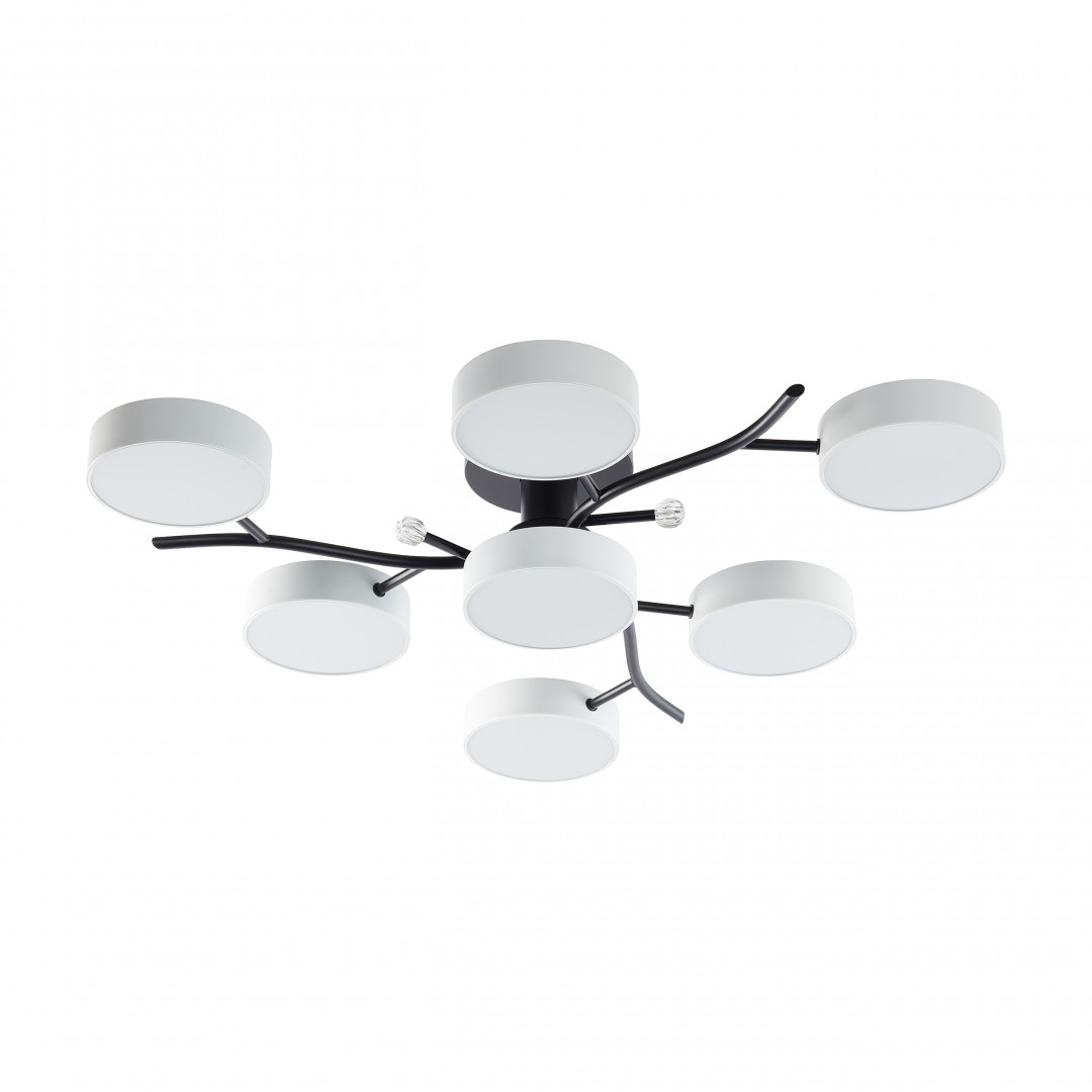 Светильник светодиодный 256606/6+1 Bk/Wh Arte Milano