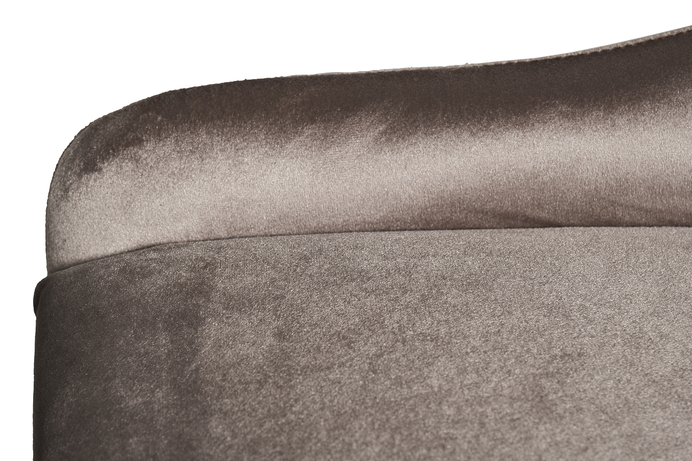 Кресло офисное серое велюровое/хром Garda Decor GY-Z020KRES-TS