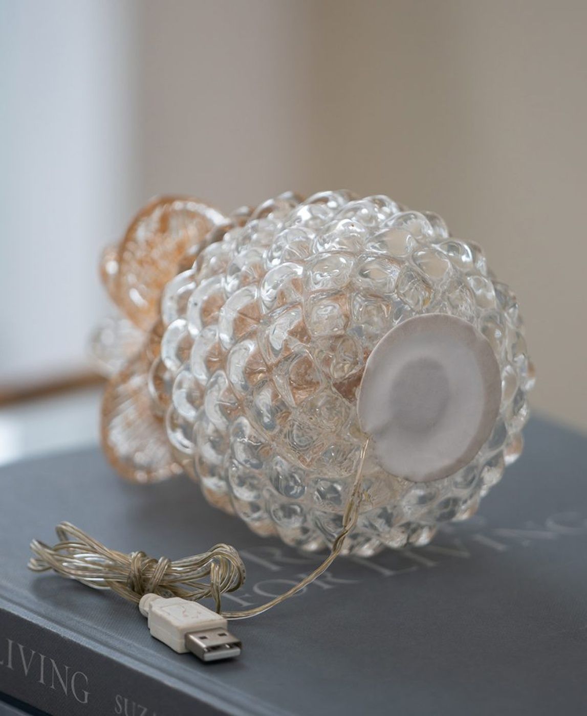 Декор Ананас с подсветкой Glasar 76893