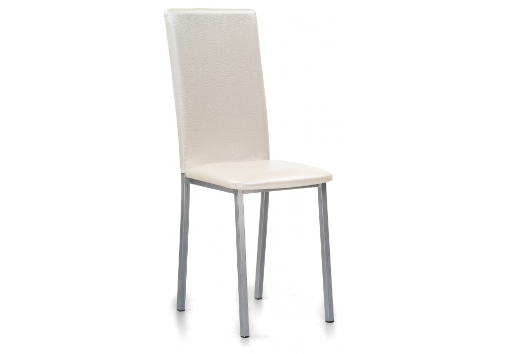 Стул Woodville Bozanak жемчуг / крокодил искусственная кожа / светлый мусс 454010