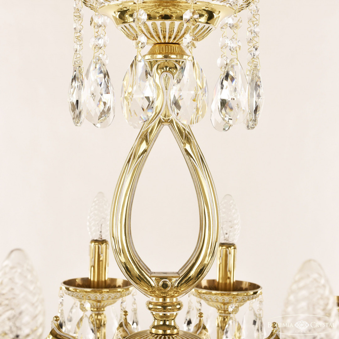 Люстра бронзовая 75302/12/250 A GW Bohemia Ivele Crystal