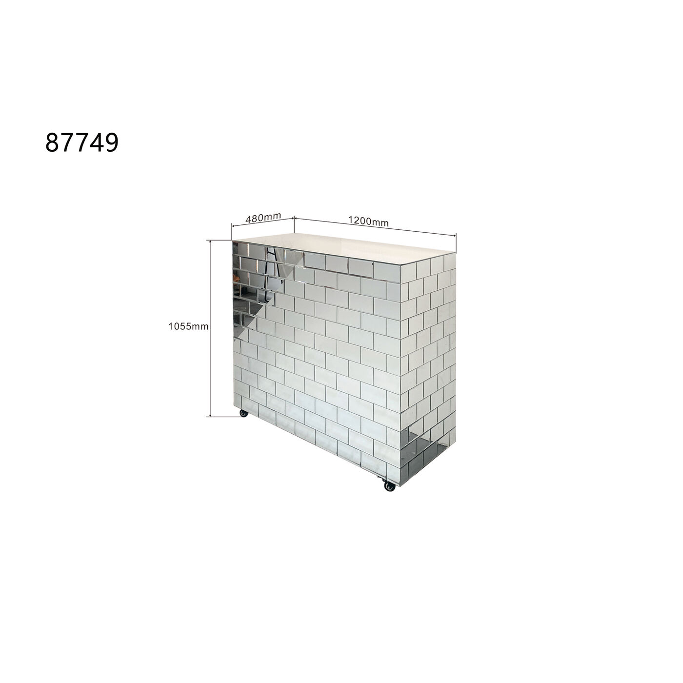 Бар Solea Mirror 120x102 см KARE 87749