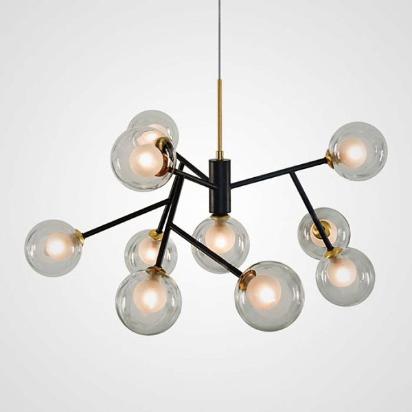 Подвесная люстра PEARL L10 Grey by ImperiumLoft