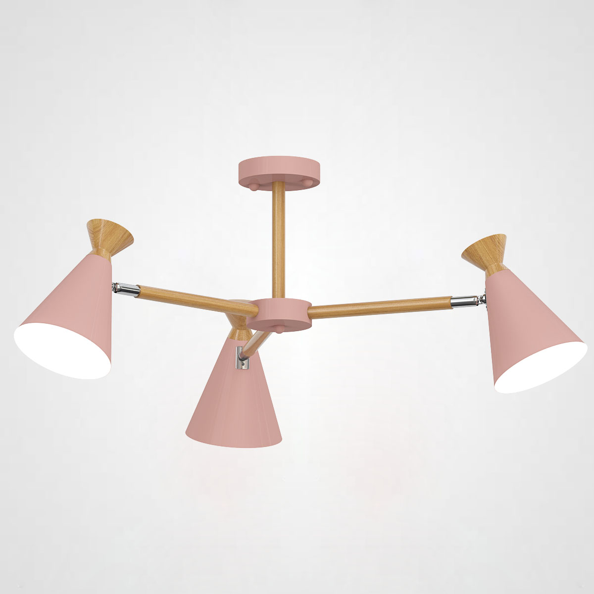 Люстра на штанге OLA D60,5 Pink by ImperiumLoft