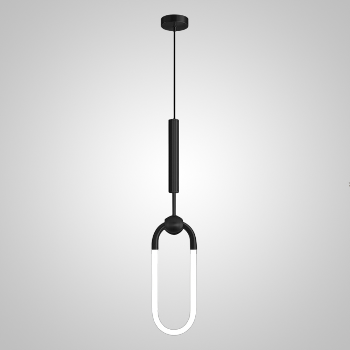 Подвесной светильник FINNUR A H30 Black by ImperiumLoft