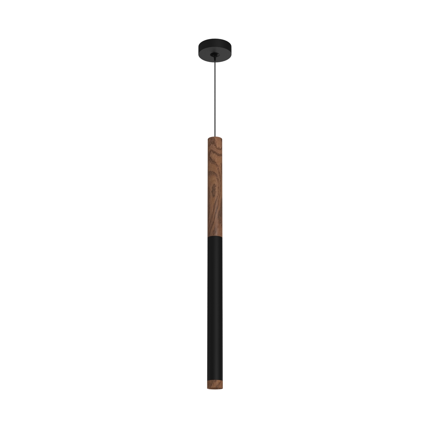 Подвесной (накладной) светодиодный светильник Ledron SAGITONY R1 T40 Dim Wooden 300 Black