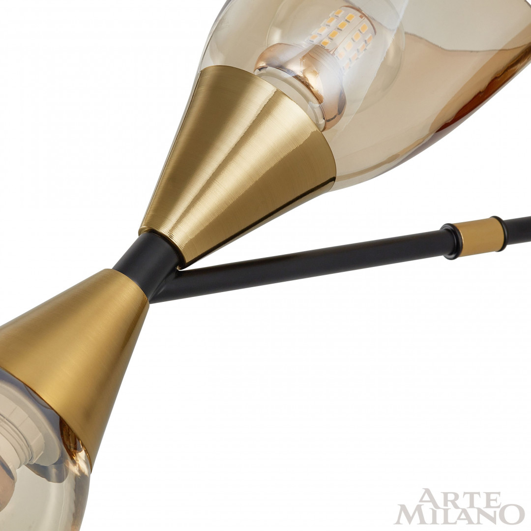 Бра 276708/2B BK/GD Arte Milano