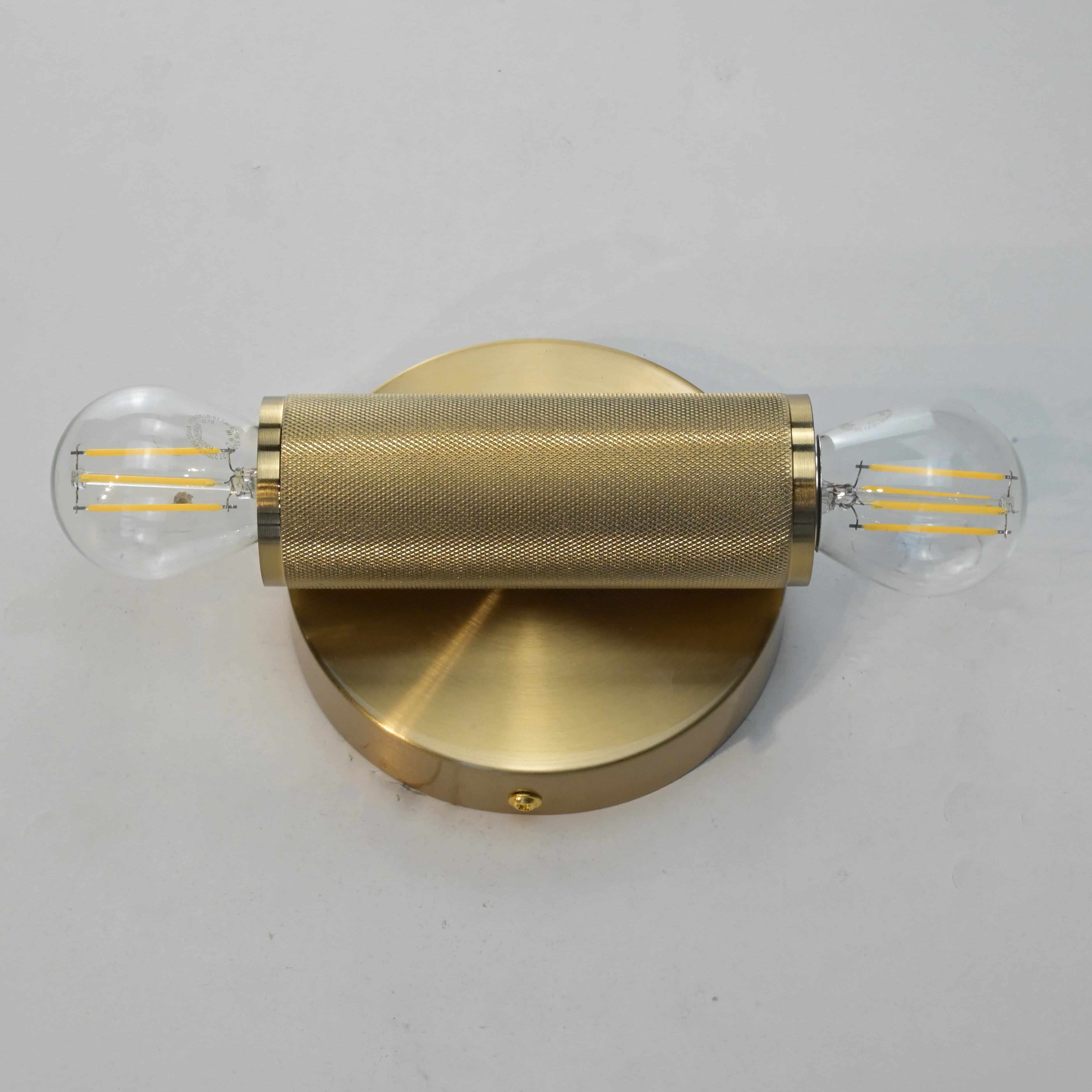 Бра RH Utilitaire Inline Sconce Brass by ImperiumLoft