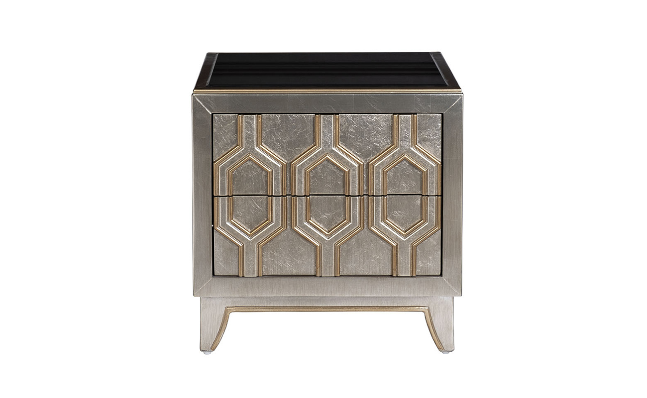 Тумбочка с выдвижными ящиками Garda Decor ART-2919-E