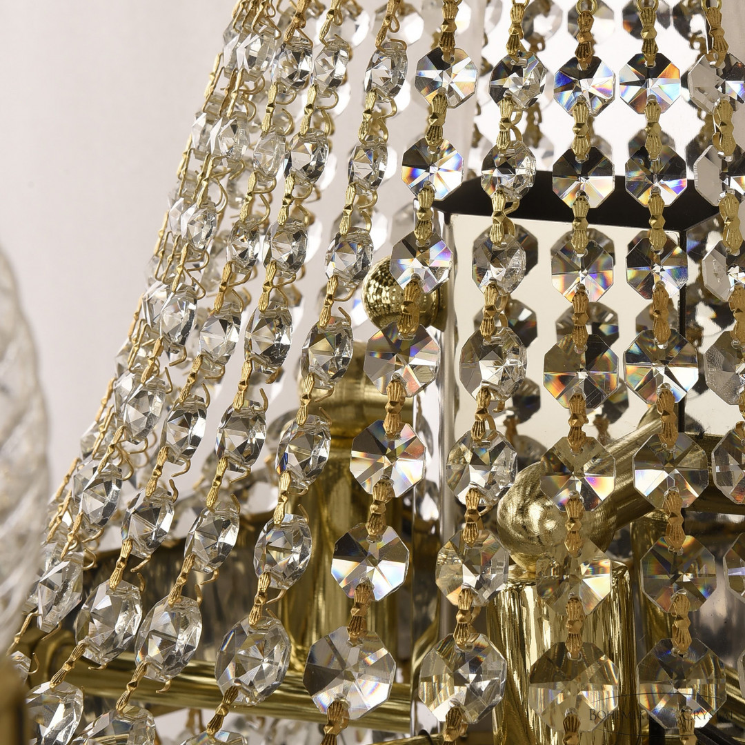 Бра хрустальные 2201H201B/3/47IV GB Bohemia Ivele Crystal