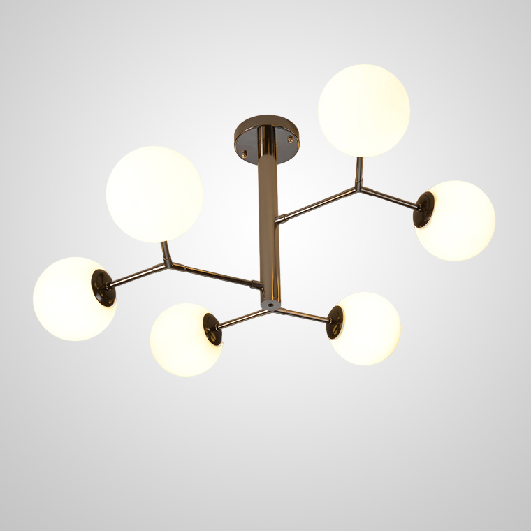 Подвесная люстра TWIGGY D80 Black by ImperiumLoft