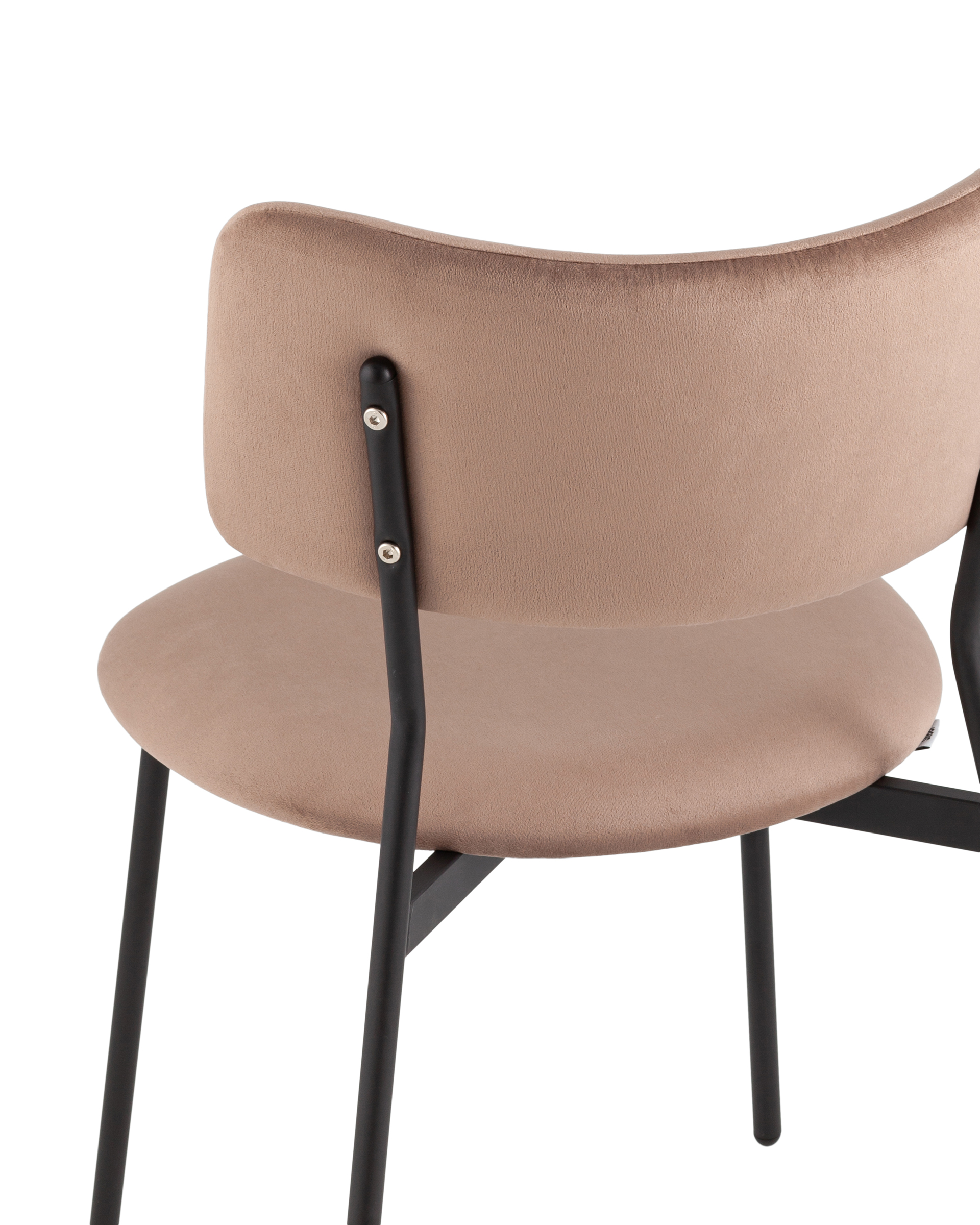 Стул Амелия велюр коричневый Stool Group