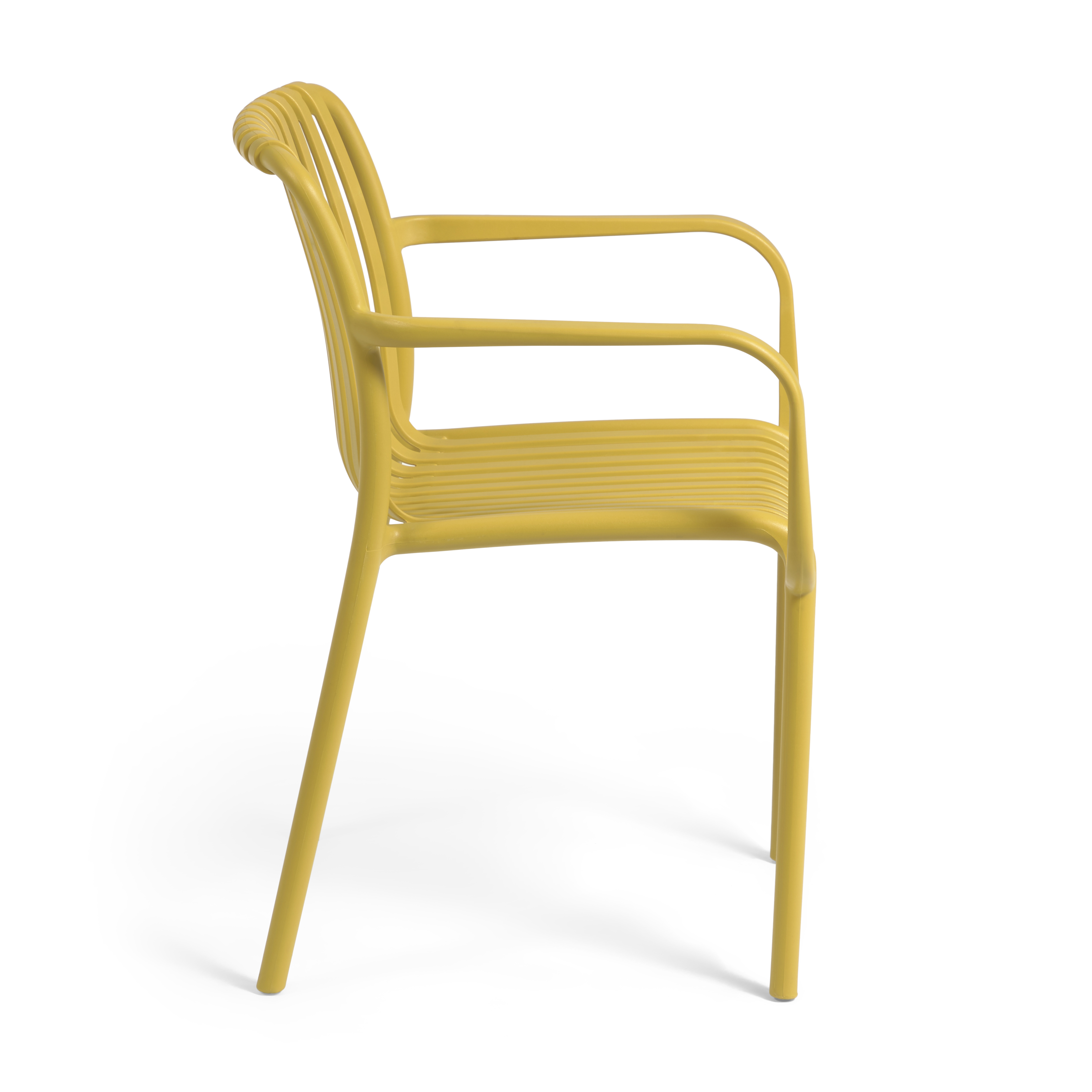 Садовый стул Isabellini в горчичном цвете La Forma 97770