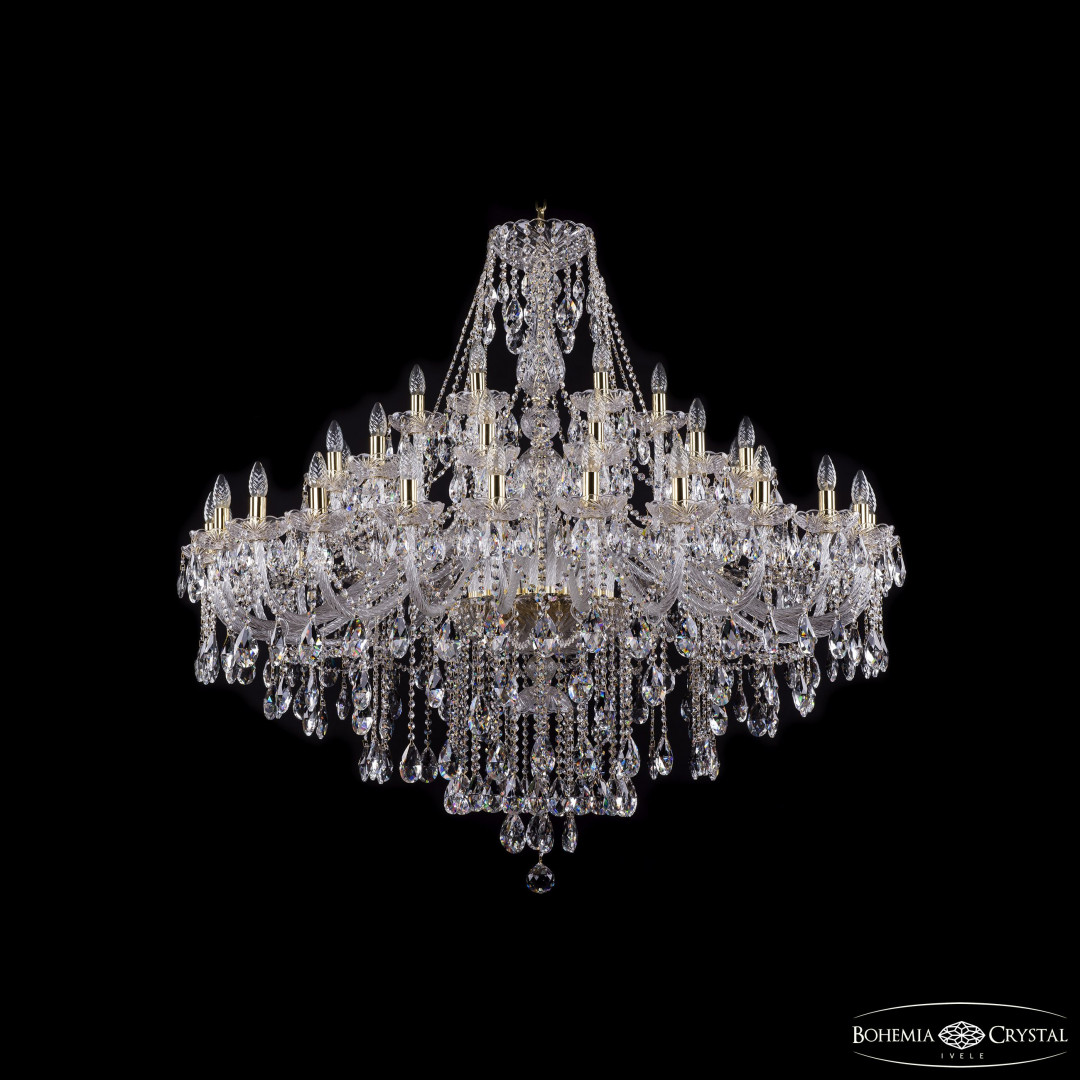 Люстра хрустальная 1415/24+12+6/530 G