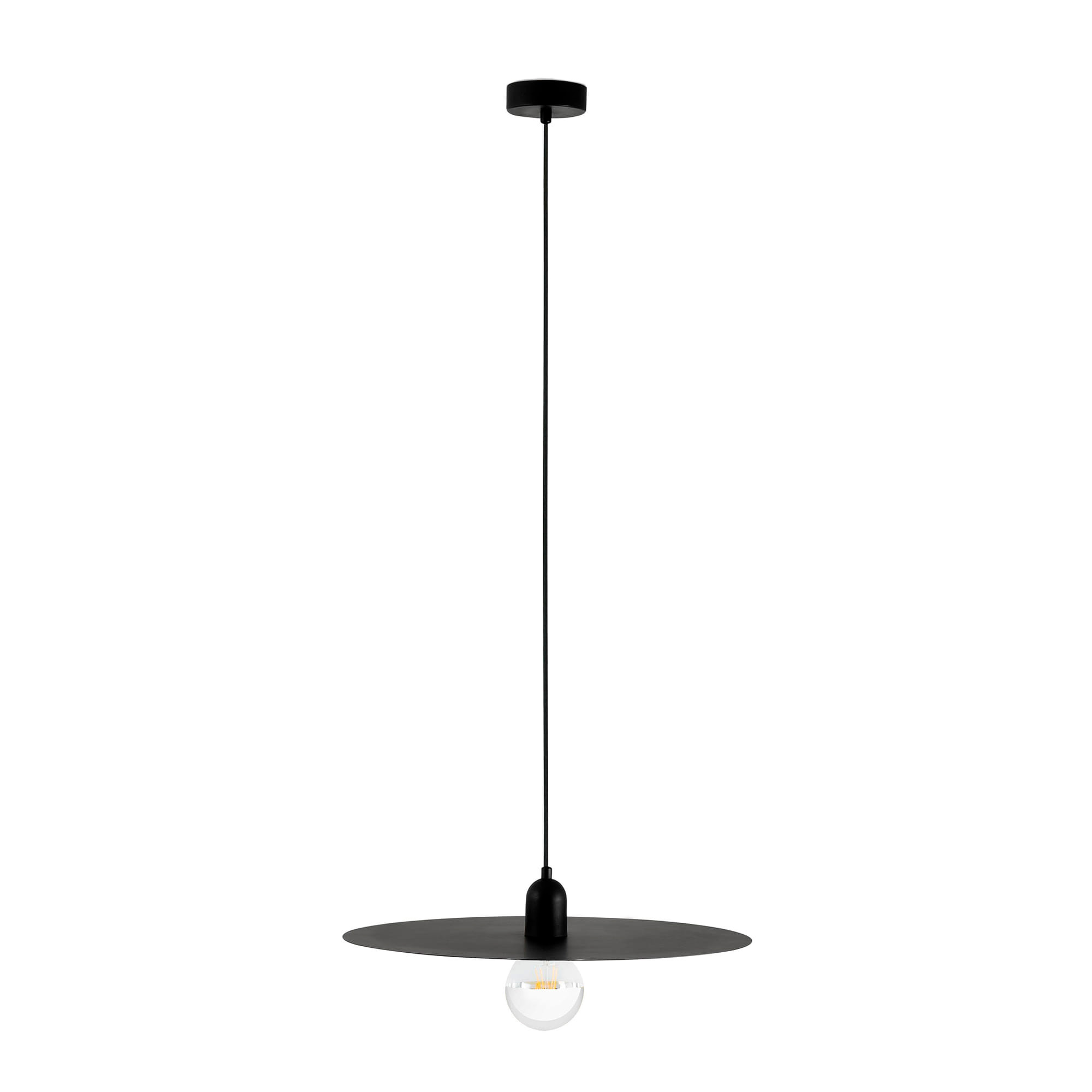 Люстра Plat  черная Faro