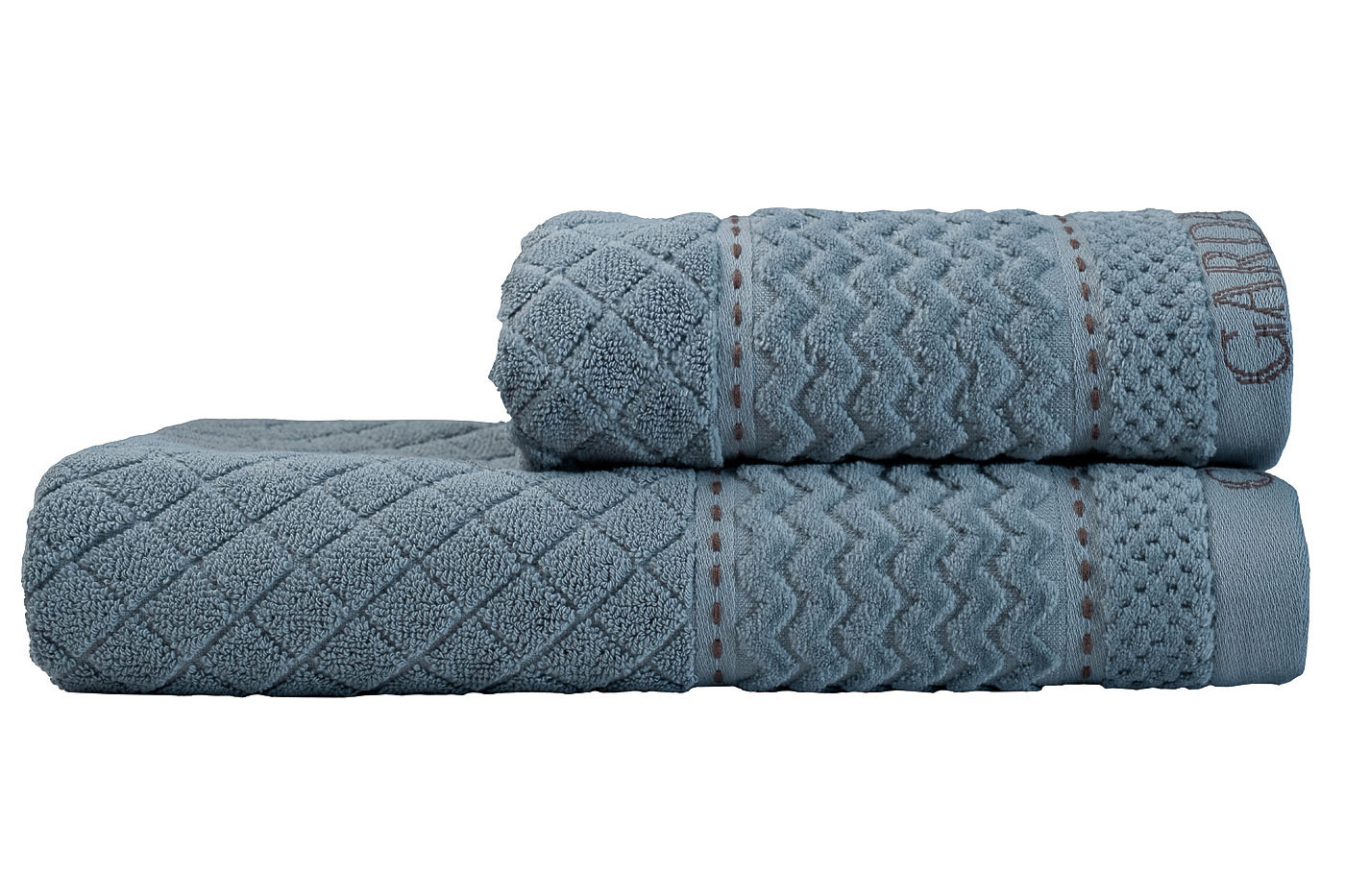 Полотенце "Наполи" 50*90 голубое Garda Decor 119VAL-ARG5090-POL GOL