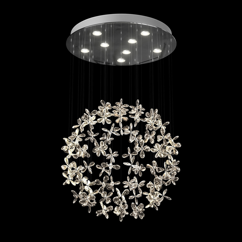 Подвесная люстра LUCIEN D80 Transparent by ImperiumLoft