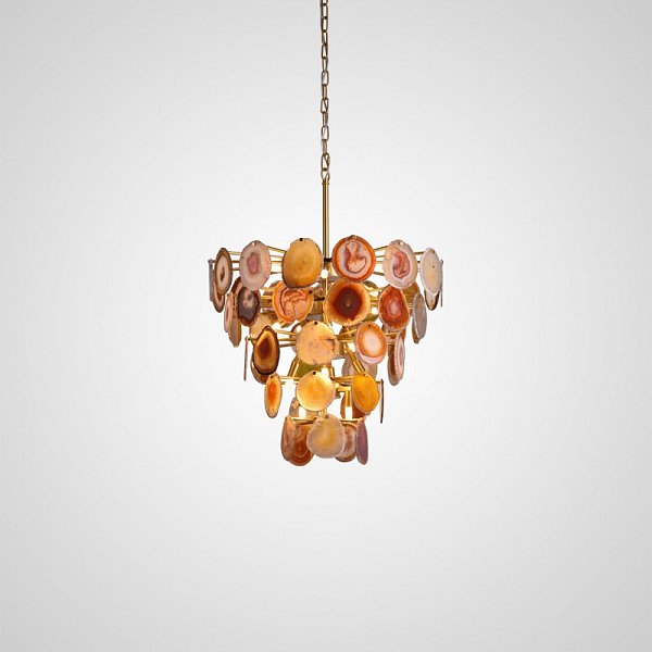 Подвесная люстра AGATE D60 Yellow by ImperiumLoft