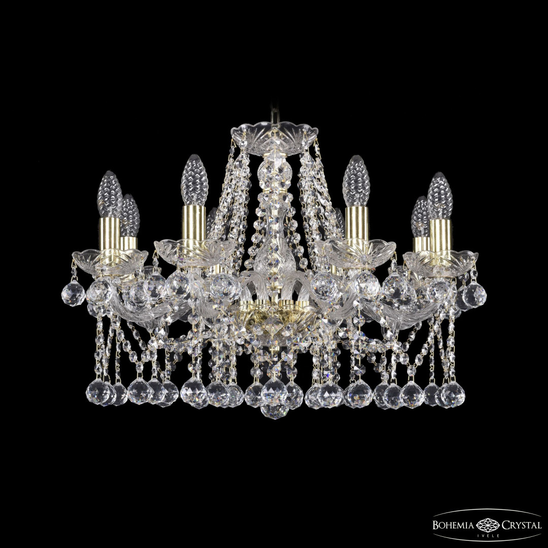 Люстра хрустальная 1413/8/200 G Balls