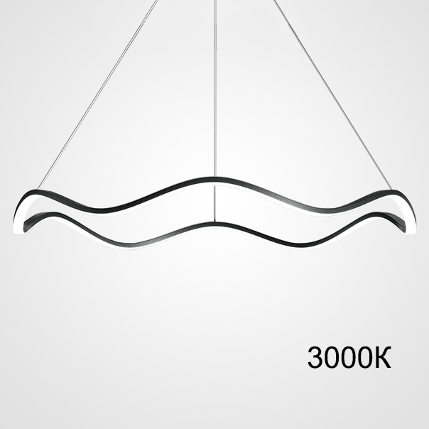 Подвесная люстра DOLORES L80 Black 3000К by ImperiumLoft