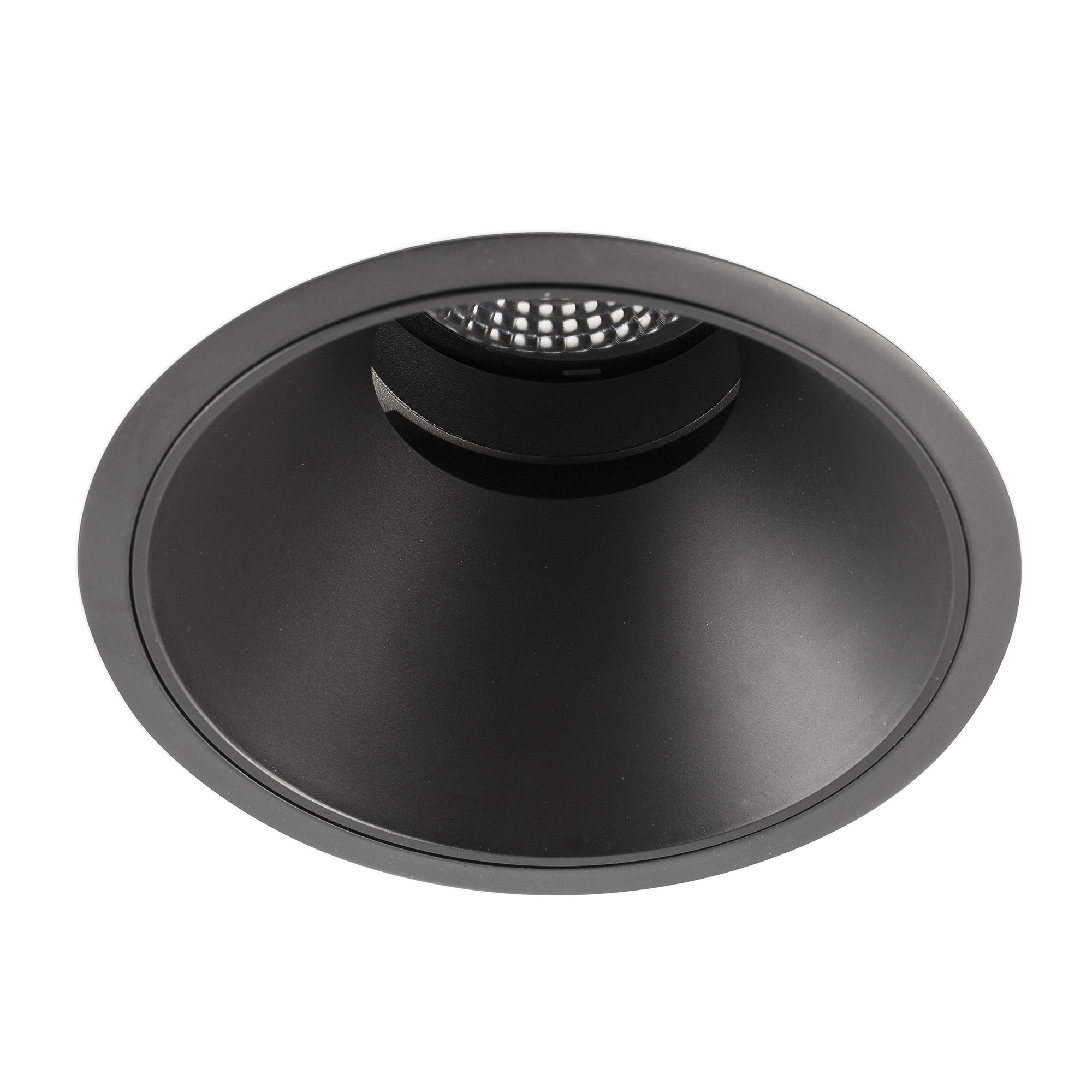 Встраиваемый светильник DEEP 90 R черный 15° 4000K CRI95 STRIPY Faro