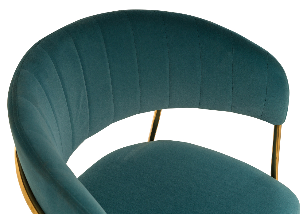 Стул Woodville Kamelia green / gold 11778
