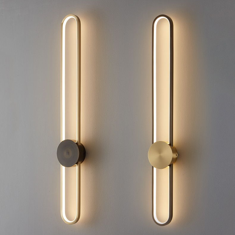 Настенный светильник HEIDY L H120 Brass by ImperiumLoft