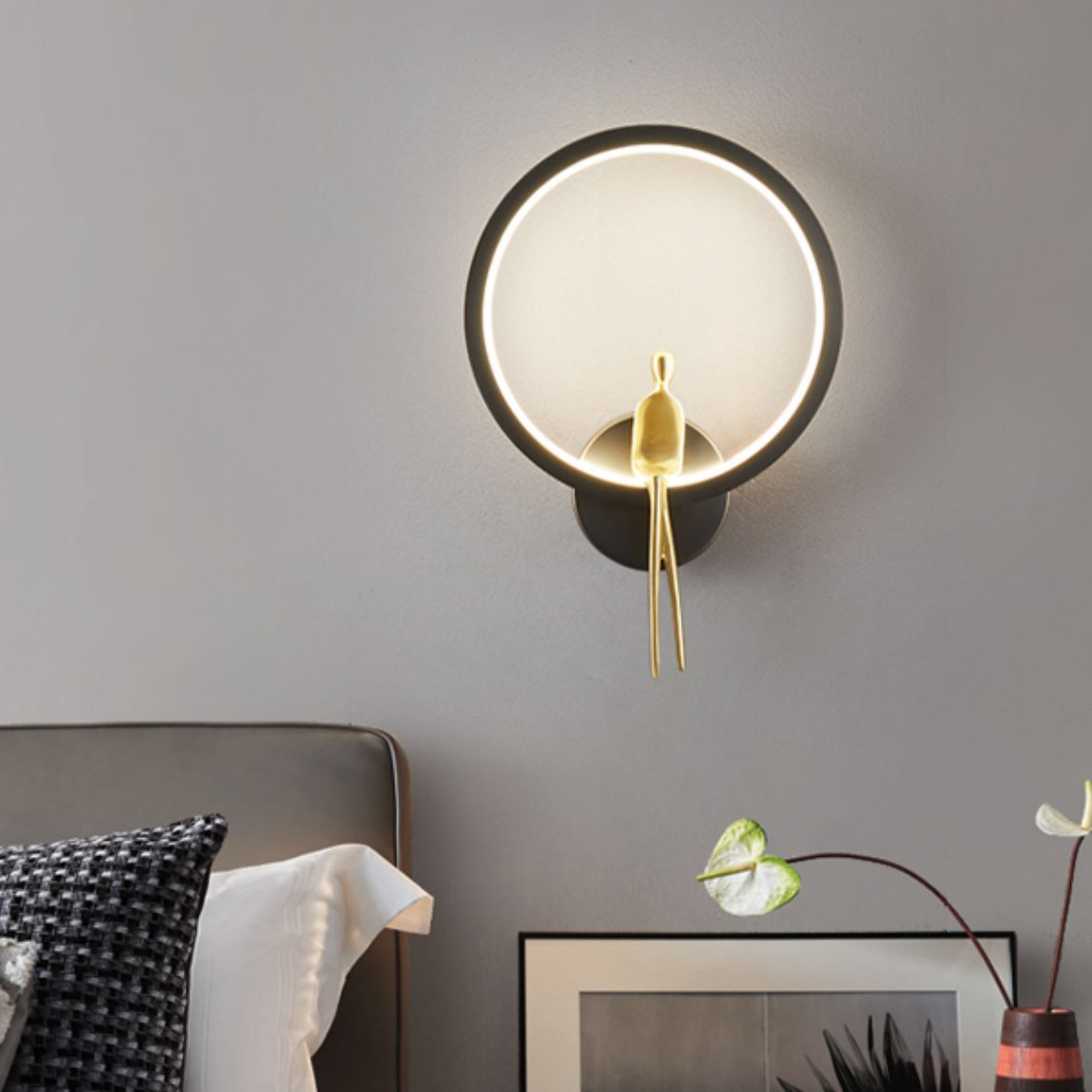 Настенный светильник REMUS WALL Brass by ImperiumLoft