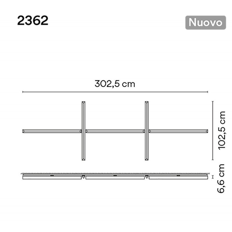 НАСТЕННЫЙ СВЕТИЛЬНИК  VIBIA Halo Wall 2362