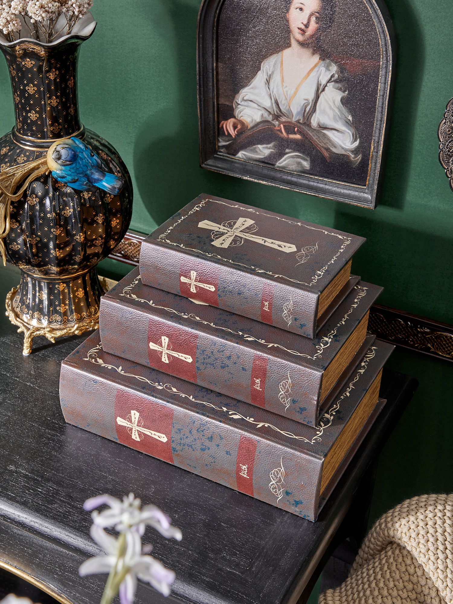 Шкатулки в виде книг, набор Glasar 39-156