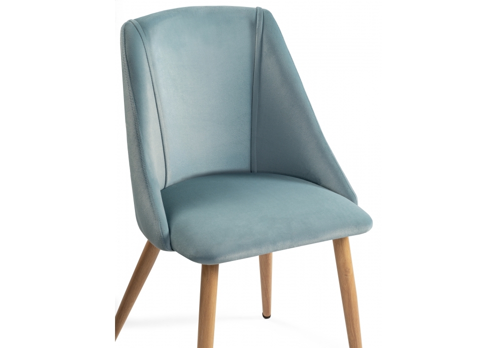 Стул Woodville Morgan  light blue / wood 15232