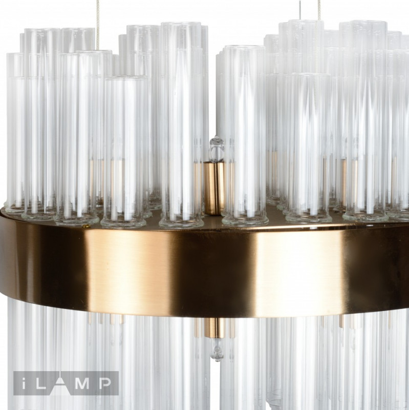 Подвесная люстра iLamp 6120-400 GD Подвесная люстра iLamp 6120-400 GD
