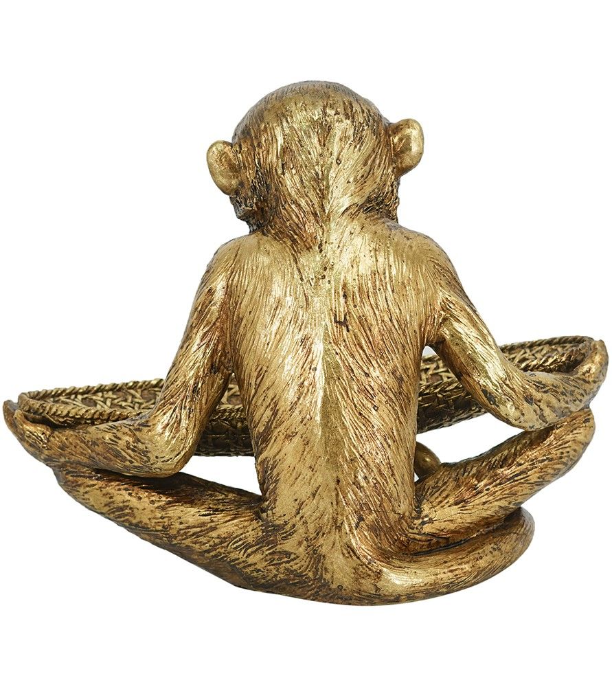 Блюдо в руках обезьяны Glasar 72433