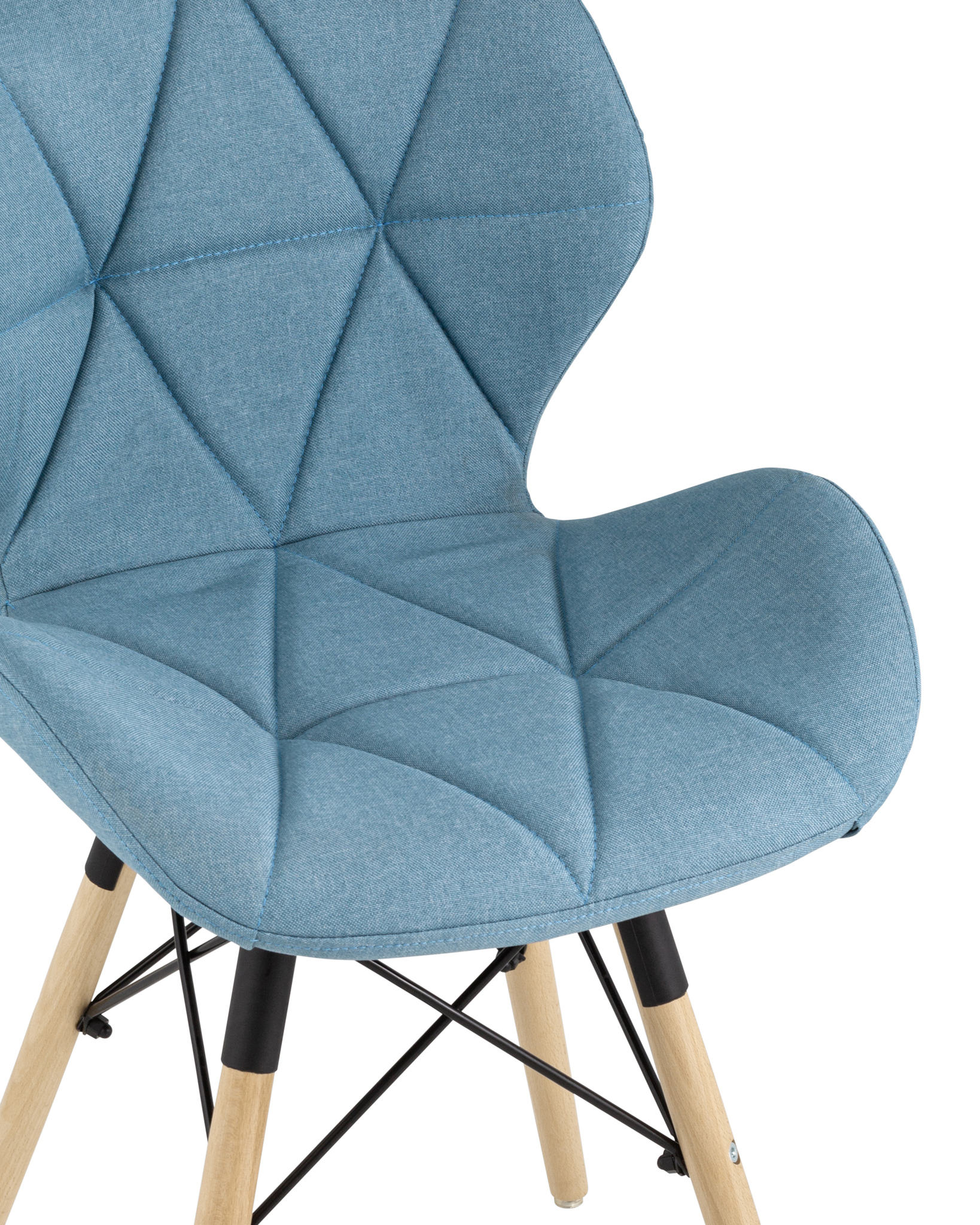 Стул Бон рогожка голубой Stool Group