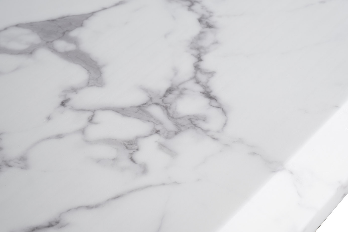 Стол обеденный белый искусственный мрамор/золото Garda Decor 33FS-1800STOL/OB