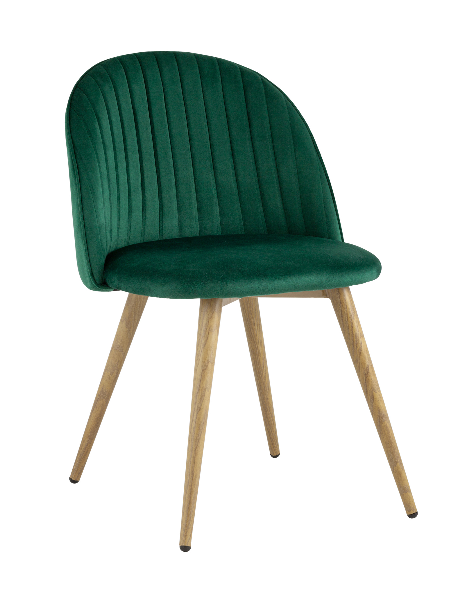 Стул Лион Страйпс велюр зеленый Stool Group