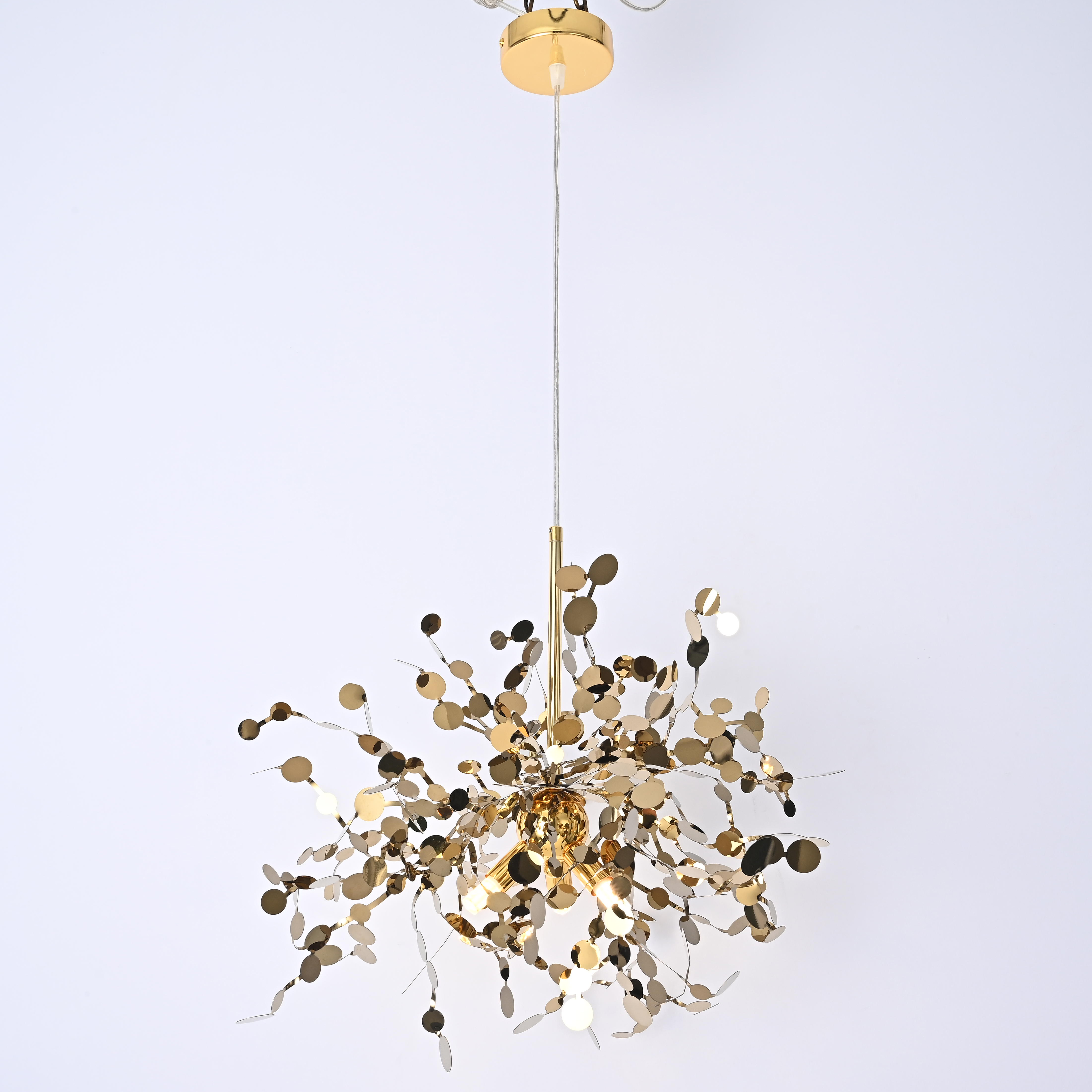 Люстра Tezani Argent Suspension Pendant Lamp 40 Gold By Imperiumloft