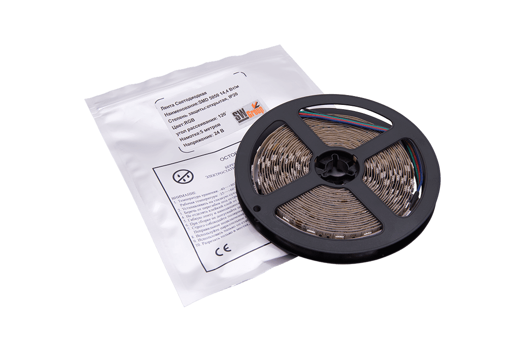 Лента светодиодная SWG SWG560-24-14.4-RGB