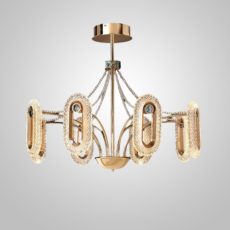 Потолочная люстра KEZIA CH L6 by ImperiumLoft