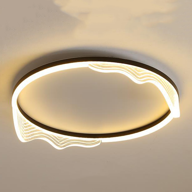 Потолочный светильник IZELIN D60 Black by ImperiumLoft