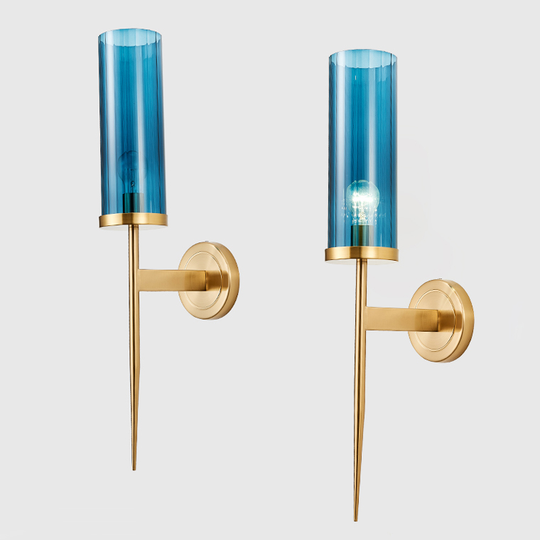 Настенный светильник DELPHY WALL H60 Синий by ImperiumLoft