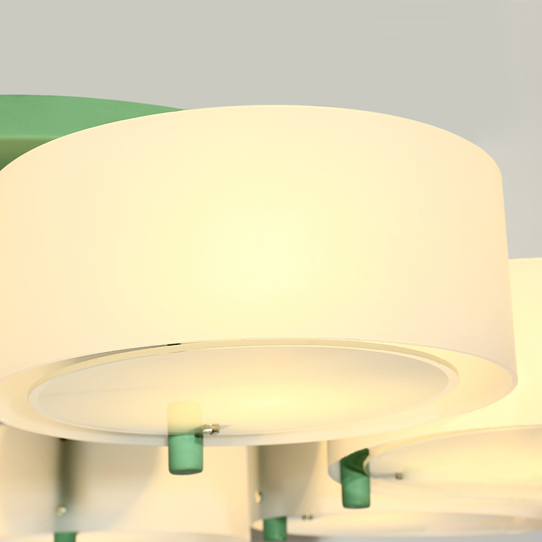 Потолочная люстра HEDDA D86 Green by ImperiumLoft