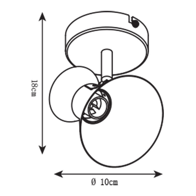 Бра Arte Lamp A1406AP-1WG