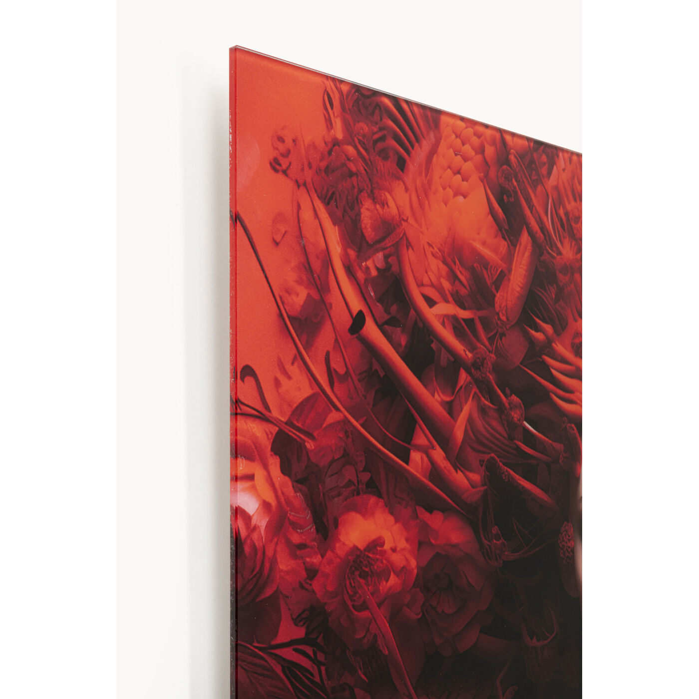 Картина стеклянная Red All Over 50x40cm KARE 57840